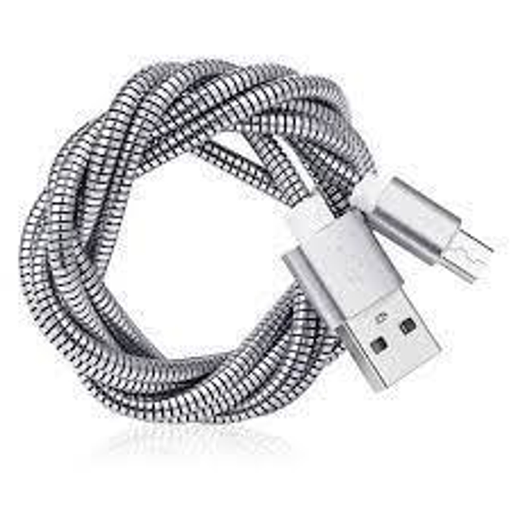 Кабель 10sm USB/Micro армированный Joyroom silver