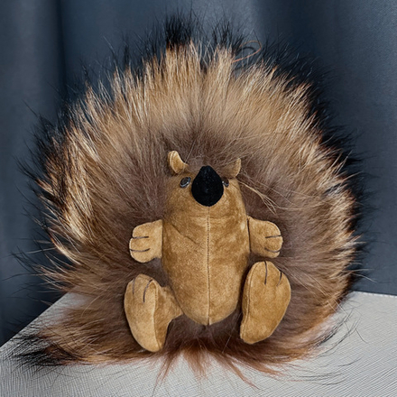Ёжик Тофу (большой) мех енота
