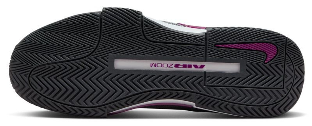 Мужские кроссовки теннисные Nike Zoom GP Challenge 1 - серый