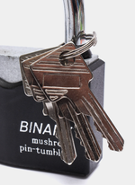 ЗАМОК НАВЕСНОЙ BINARY ГЕЛЕВЫЙ 70ММ