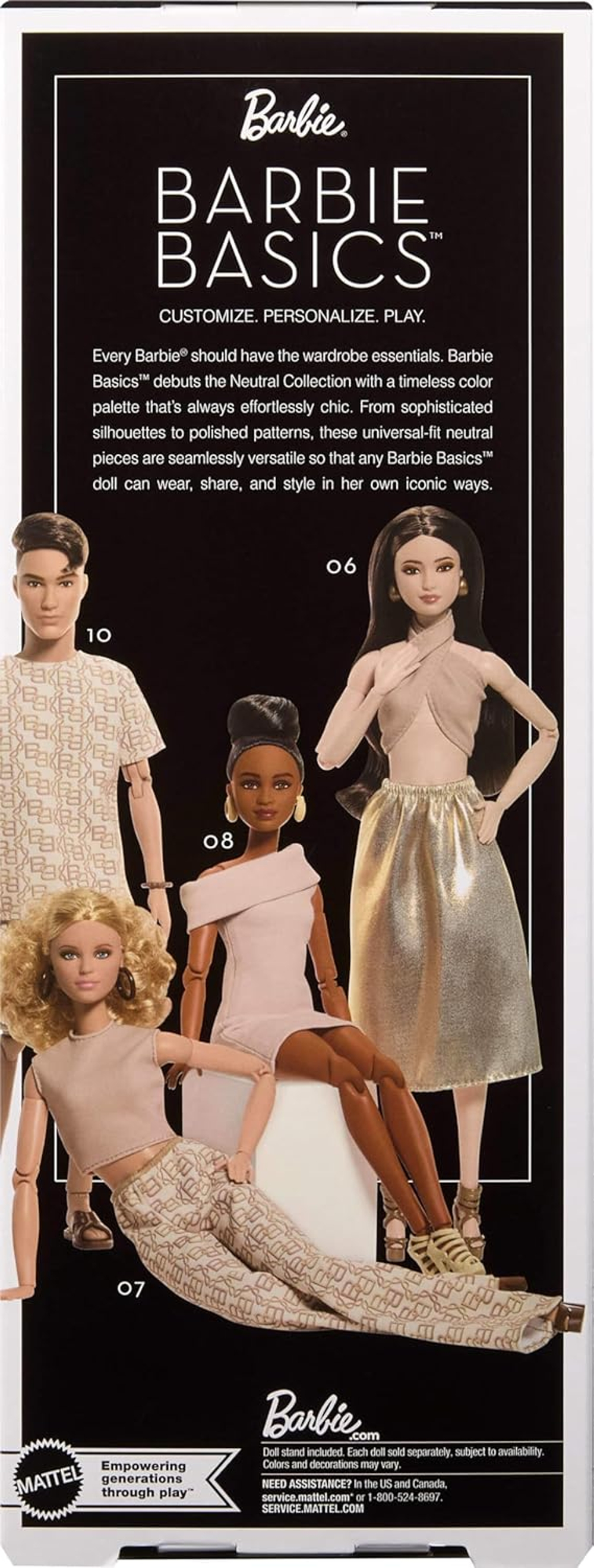 Кукла Barbie Basics #7