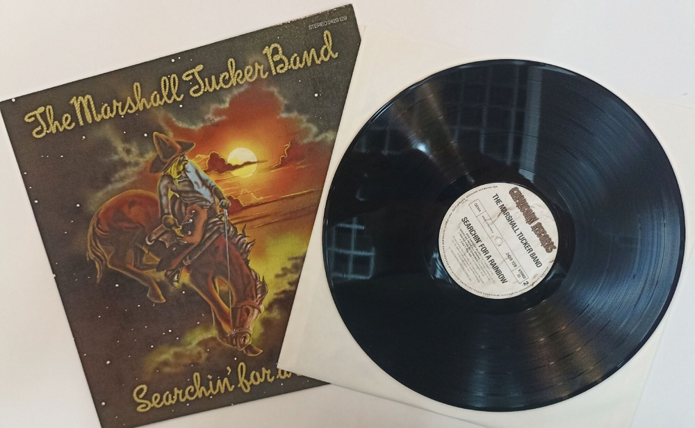Винтажная виниловая пластинка LP The Marshall Tucker Band Searchin For A Rainbow (UK 1975)