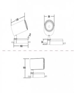 Светильник на штанге Maytoni Vuoro TR029-3-20W4K-B