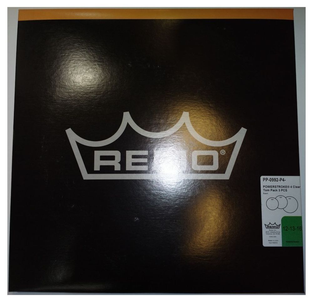 Набор Пластиков Powerstroke 4 Clear 12&quot;, 13&quot;, 16&quot; Remo Pp-0992-P4