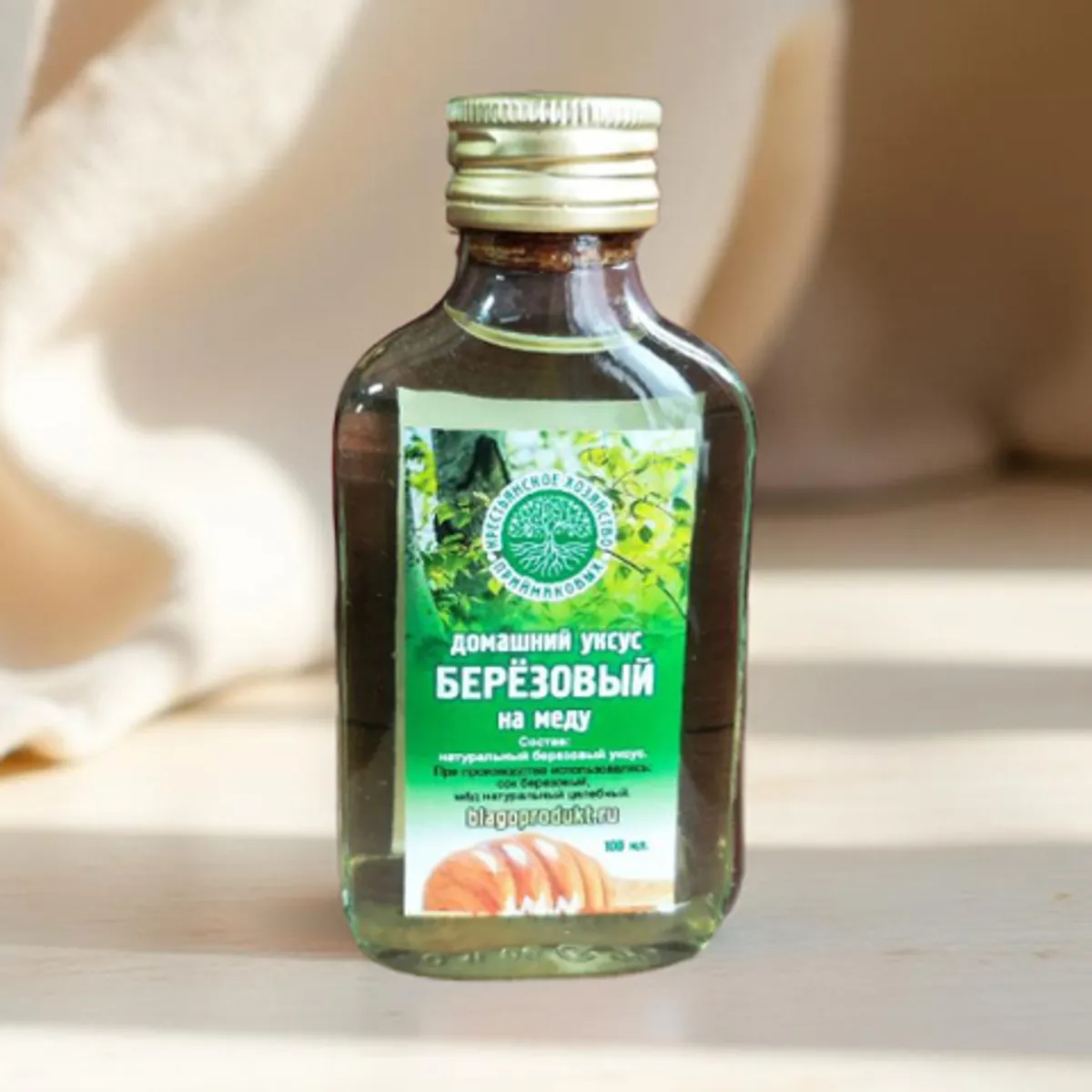 Фотография Березовый уксус 5% / 100 мл купить в магазине Афлора