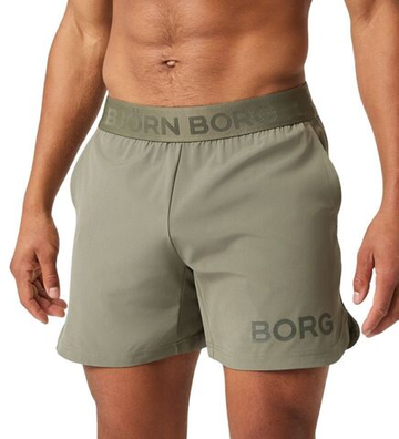 Мужские теннисные шорты Björn Borg - dusty olive