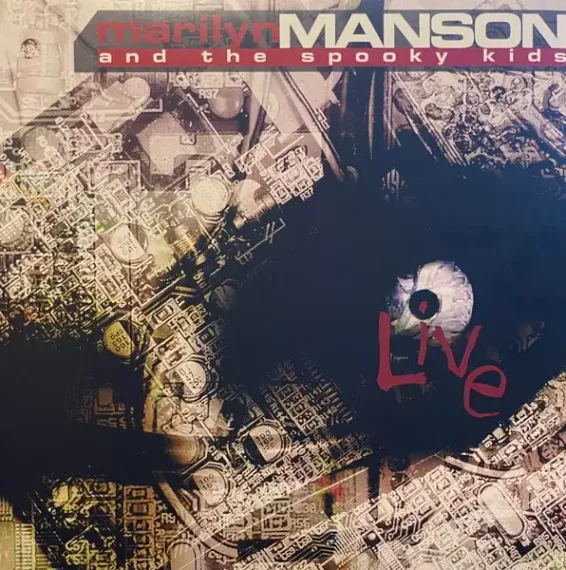 Marilyn Manson & The Spooky Kids – Live - Green, Blue Splatter - LP