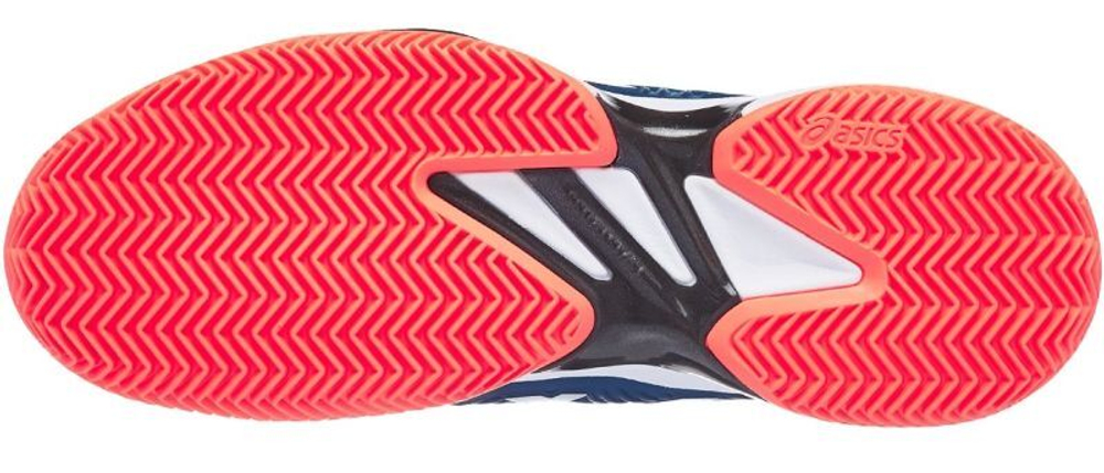 Мужские кроссовки теннисные Asics Court FF 2 Clay - mako blue/white