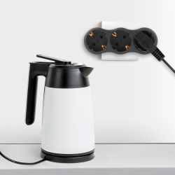 Разветвитель электрический ЭРА SPx-3e-B на 3 розетки с заземлением 16А черный