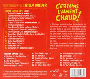Soundtrack / Certains L'Aiment Chaud! Some Like It Hot (CD)