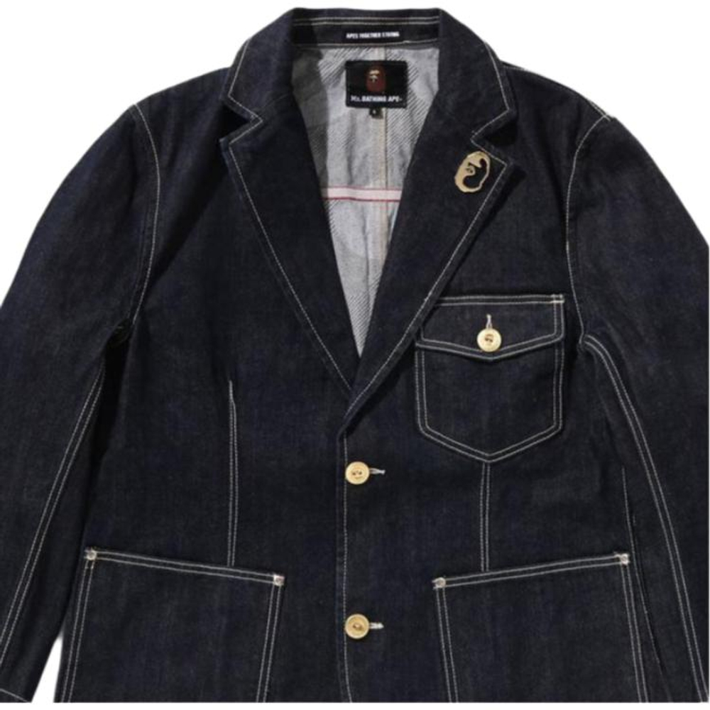 A Bathing Ape Bathing Ape Denim Куртка