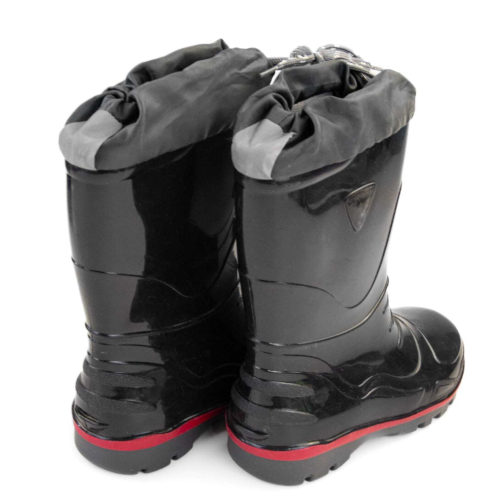Сапоги ПВХ дошкольные Nordman Step, утепленные, с манжетой (Черный)