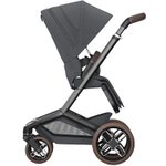 Детская коляска Maxi-Cosi Fame 3 в 1 с автокреслом Coral 360 Essential grey Twillic Graphite/графит