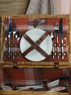 HOLYDAY BASKET Набор для пикника с термосумкой и пледом на 2 персоны