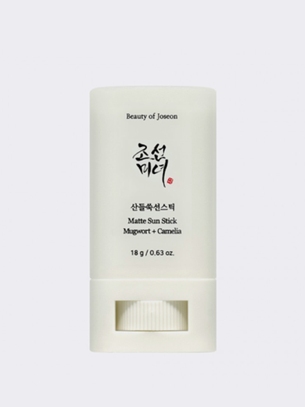 Beauty of Joseon Матирующий солнцезащитный стик Matte Sun Stick Mugwort+Camelia SPF 50+ PA++++