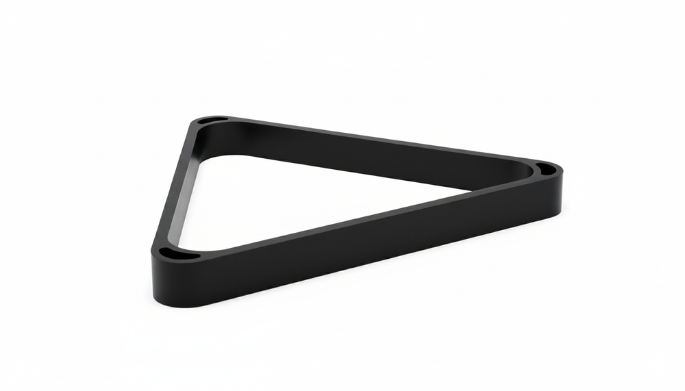 Треугольник 57.2 мм "Rasson" (черный пластик, 9 мм)