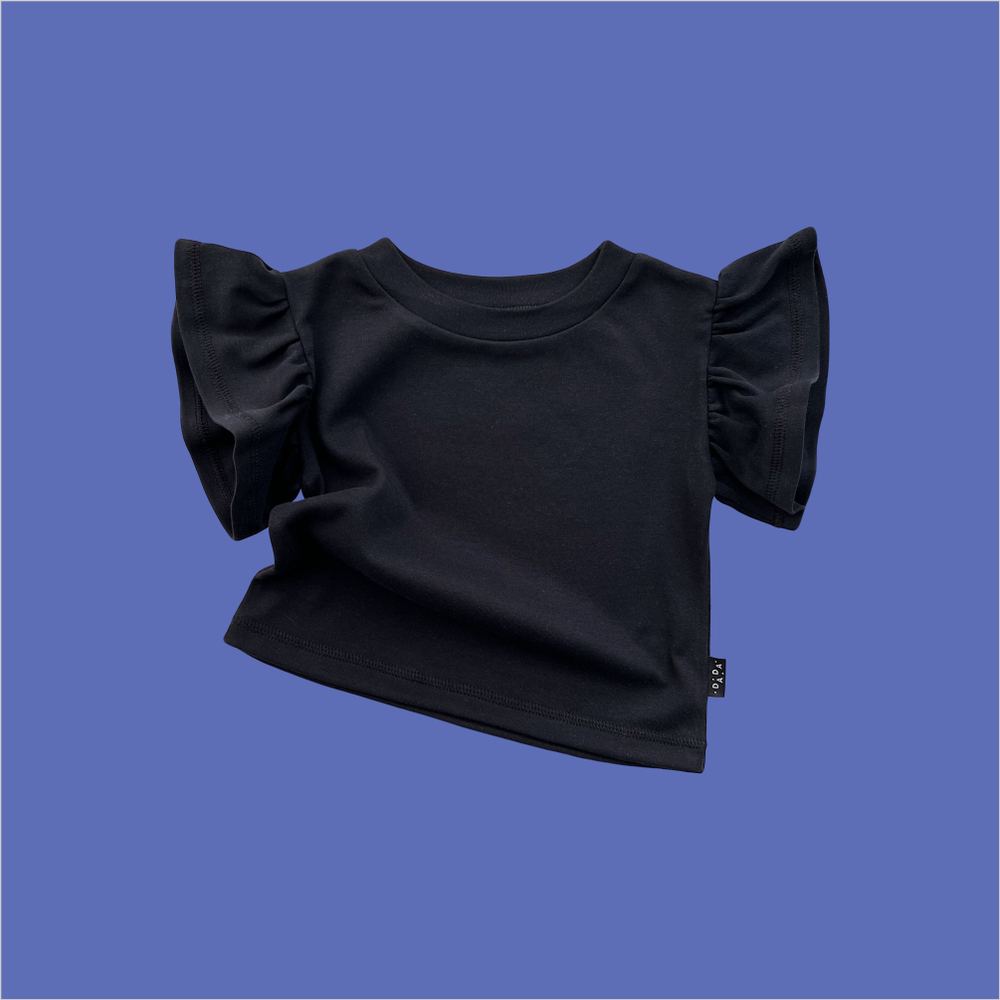 Футболка Бабочка (черный)