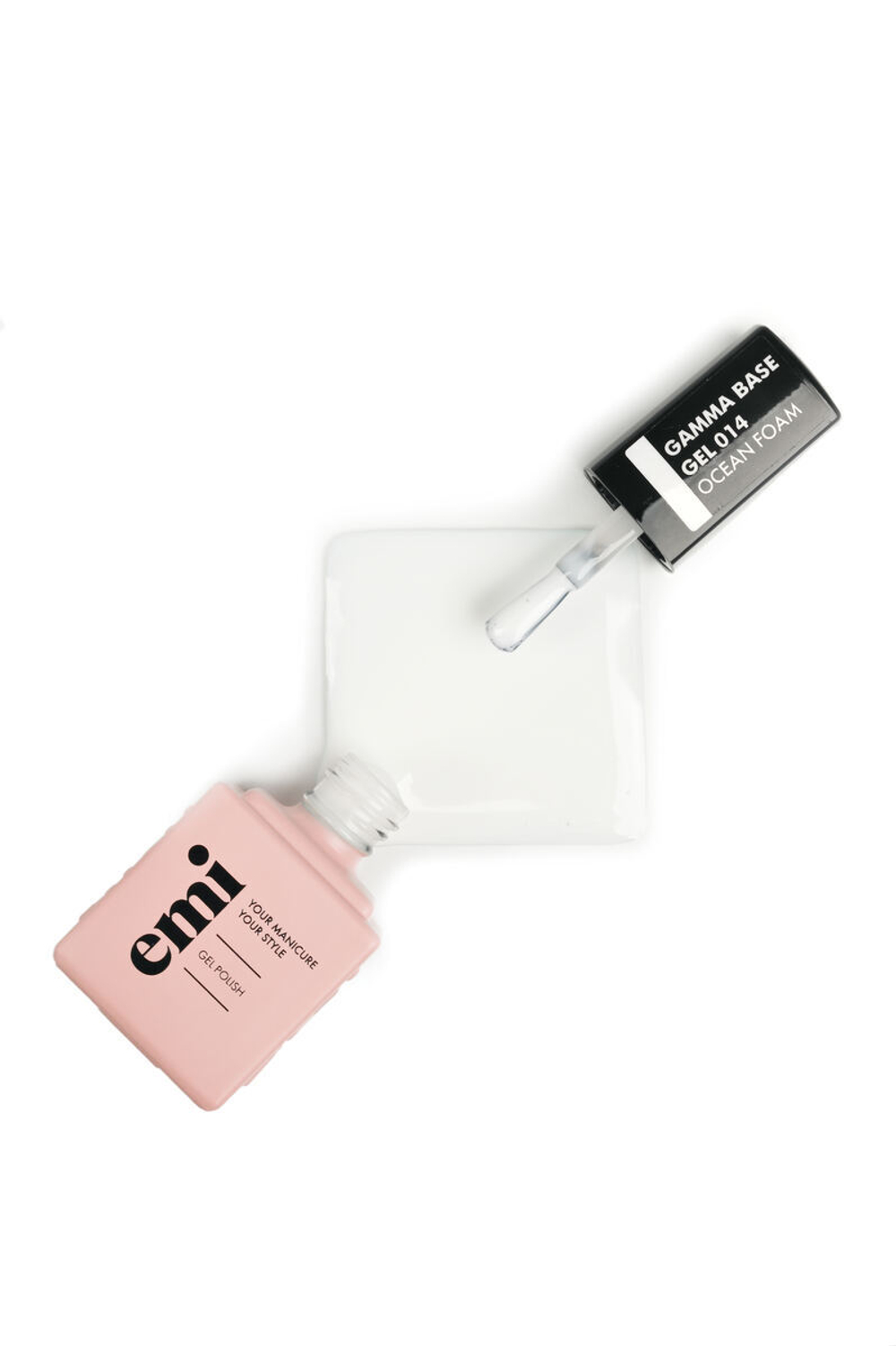 E.MiLac Gamma Base Gel №014 Оcean foam, 9 мл