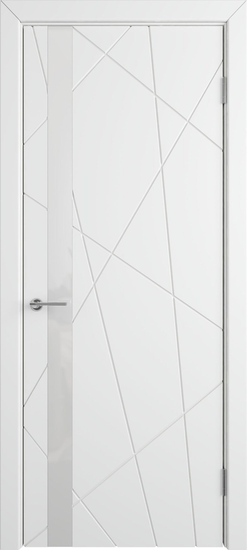 Дверь Flitta / Polar / White Gloss / Владимирские двери