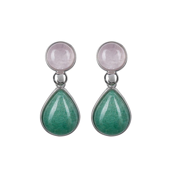 Серьги Possebon Q.Rose, Q.Verde A0738.7.17 S