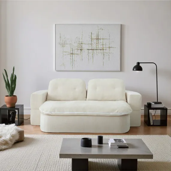 Диван CLAUDE, жемчужный