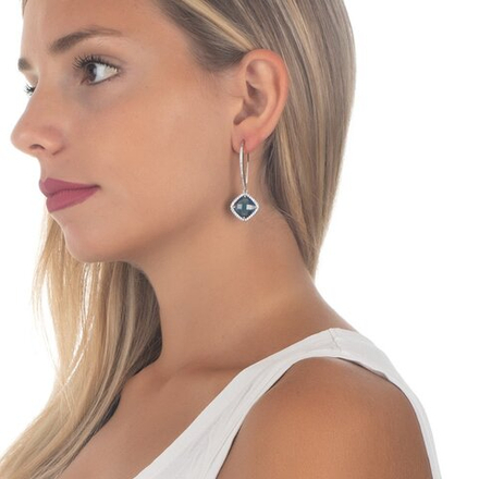 Серьги Boccadamo XOR404B BL/S