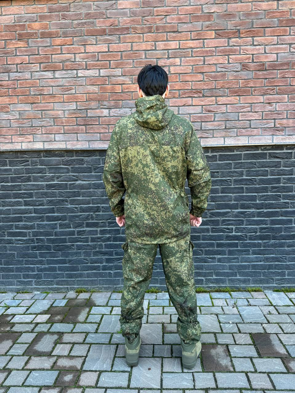 Костюм горка 6 весна-лето/зеленая цифра/панацея