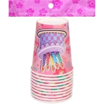 Стакан бумажный 0,2л в наборе 10 шт «Тортик»