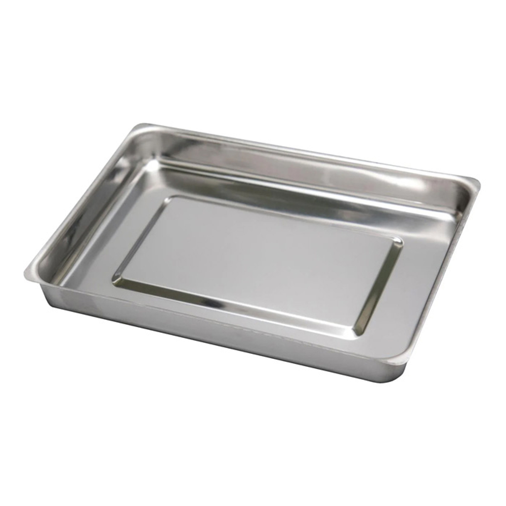 Лоток прямоугольный нержавеющий ЛМПр-260, (260х180х30), шт.