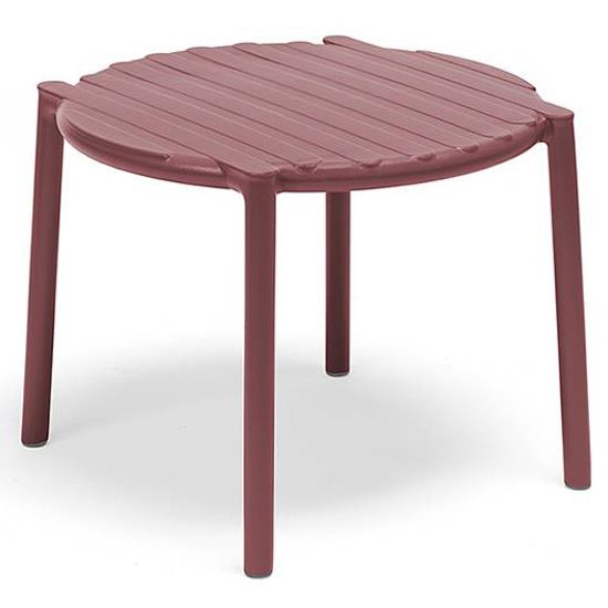 Столик Doga журнальный красный Nardi Италия