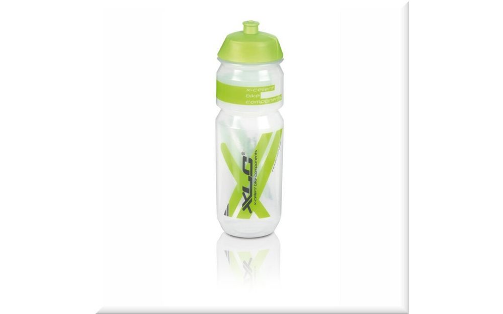 Фляга XLC Water bottle 750ml, transparent green WB-K03
