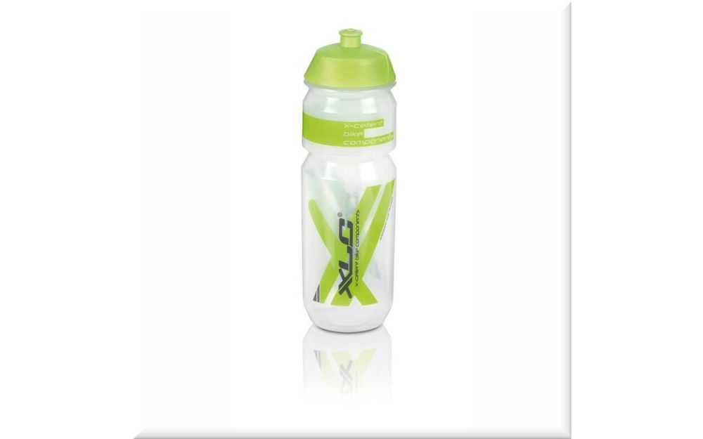 Фляга XLC Water bottle 750ml, transparent green WB-K03