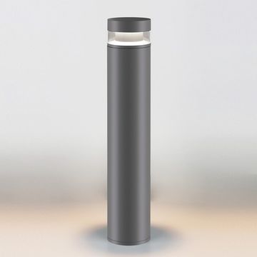 Уличный светодиодный светильник на столбе 1532 TECHNO LED серый Elektrostandard