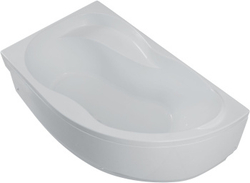 Акриловая ванна Aquanet Graciosa 150x90 L (с каркасом)