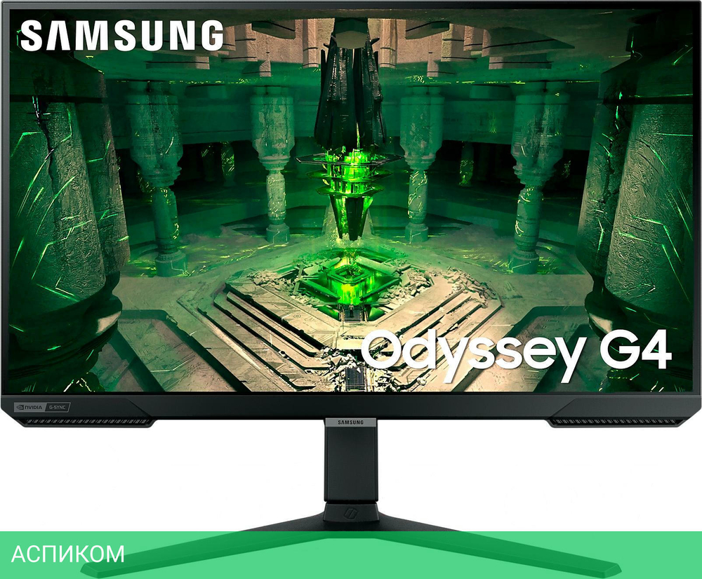 Монитор Samsung Odyssey G4 черный (LS27BG400EIXCI)