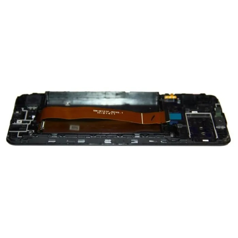 Дисплей для Samsung Galaxy M12 (M127F) с рамкой Черный - OR X-Lux