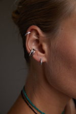 Серьга Helix Geo Silver