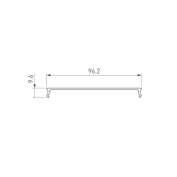 Экран ARH-POWER-W120-2000 OPAL (Arlight, Пластик) 027929