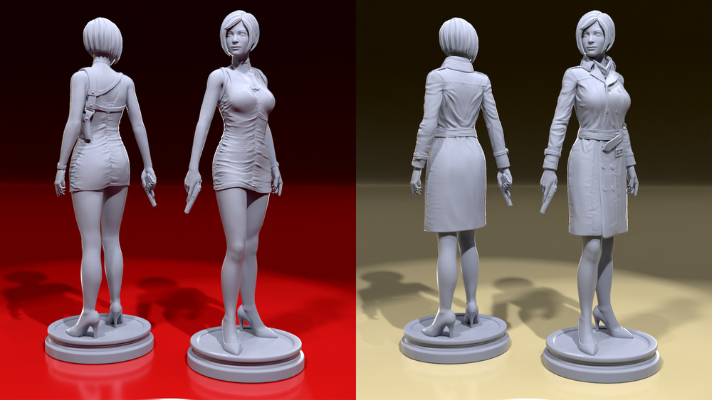 Ada Wong Ада Вонг Resident Evil Обитель зла Коллекционная Фигурка Аниме