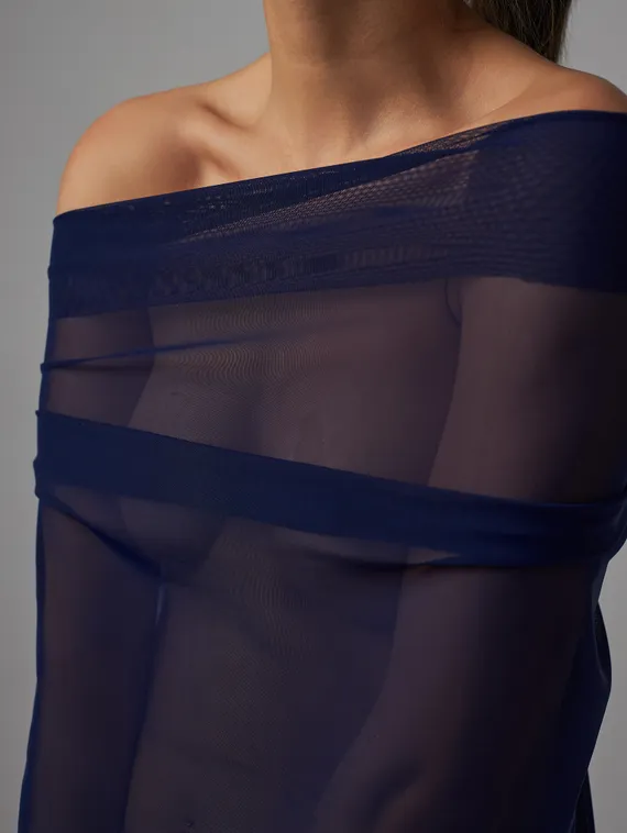 Сетка эластичная Lauma оптом, арт. 556, темно-синий 061