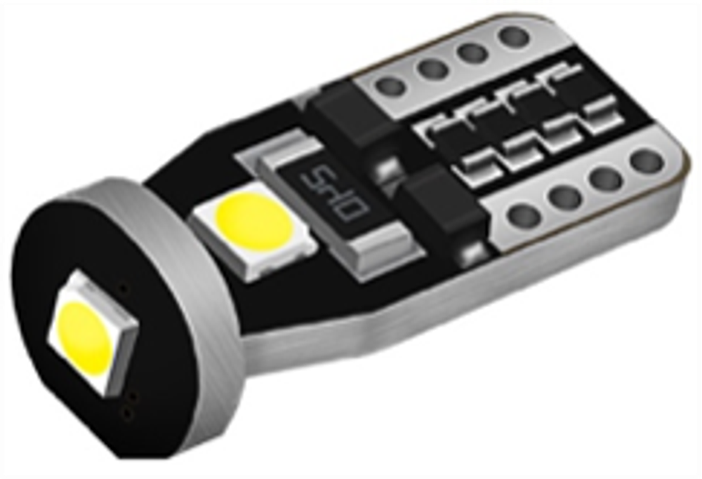 ZMB W5W 3SMD(3030) NP CanBus 12V Белый (1шт)