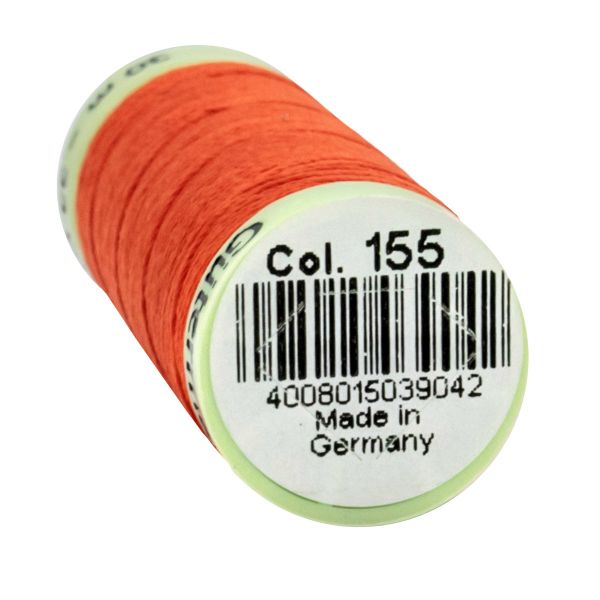 Нитки отделочные Gutermann Top Stitch 30 (30 метров), 5 кат. | 155 яркий апельсин