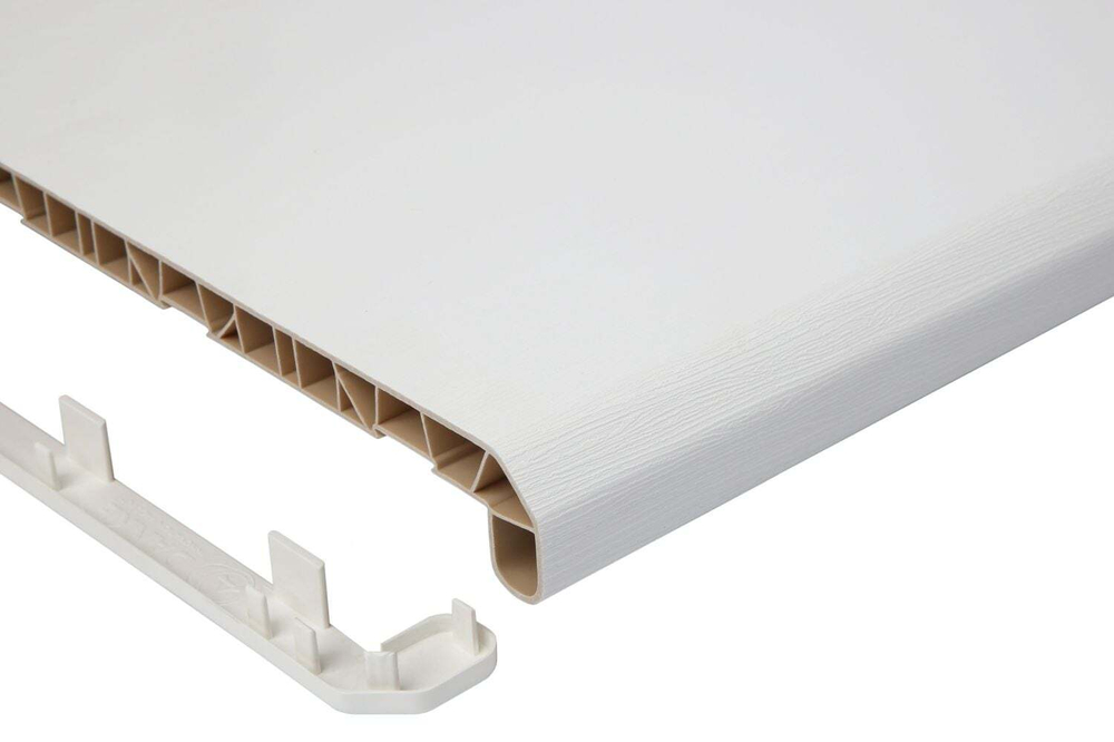 Подоконник DANKE КОМФОРТ - Белый дуб (204-100) - ширина 100мм.