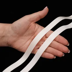 Резинка бретелечная молочная 15 мм (цв. 004), 640/15