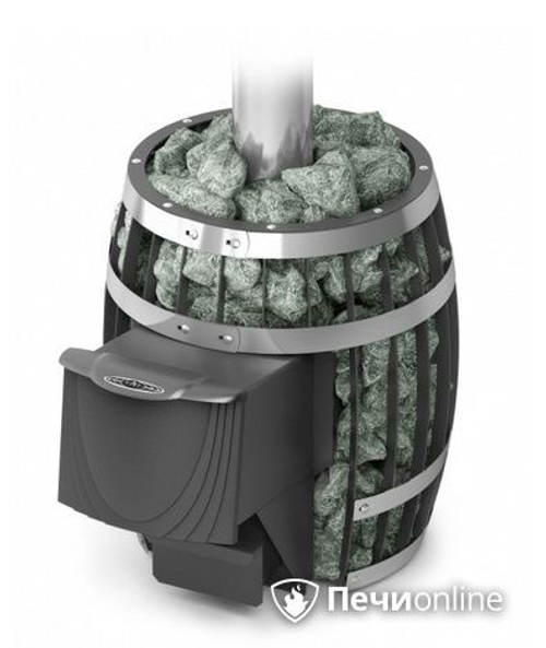 Печь для бани TMF Саяны Мини Inox дверь антрацит