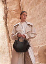 Сумка Polene Cyme Mini EDITION TEXTURED BLACK