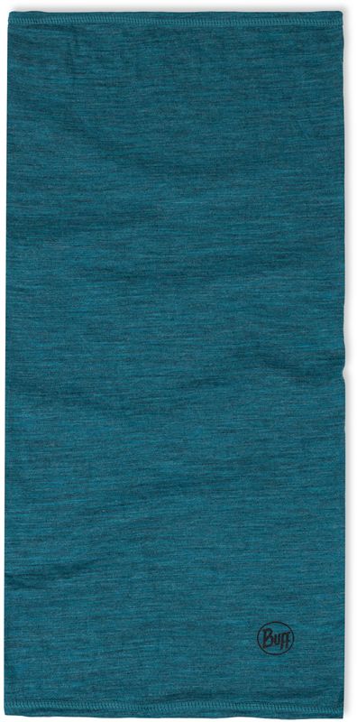 Шерстяной шарф-труба Buff Merino Lightweight Solid Teal Фото 5