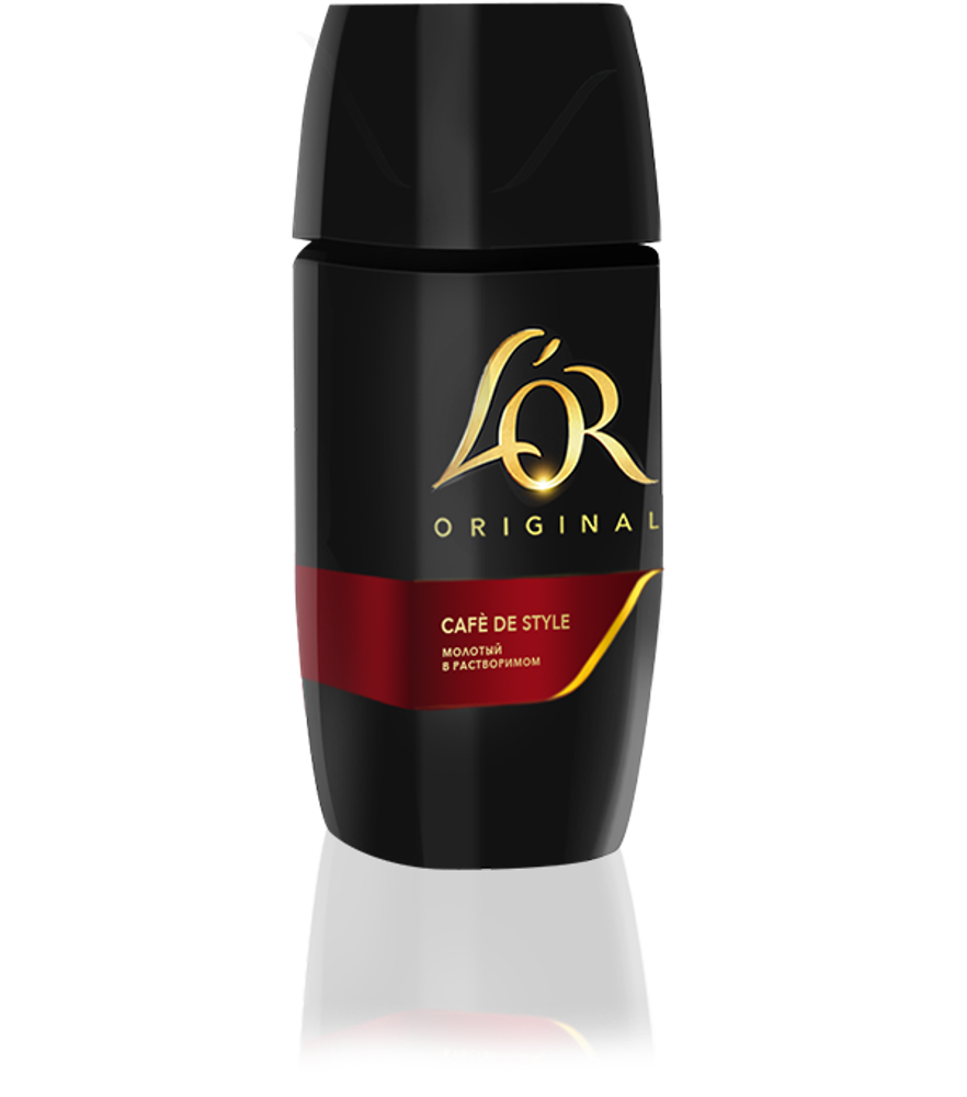 Кофе растворимый L&#39;OR Riche с молотым кофе 95 г