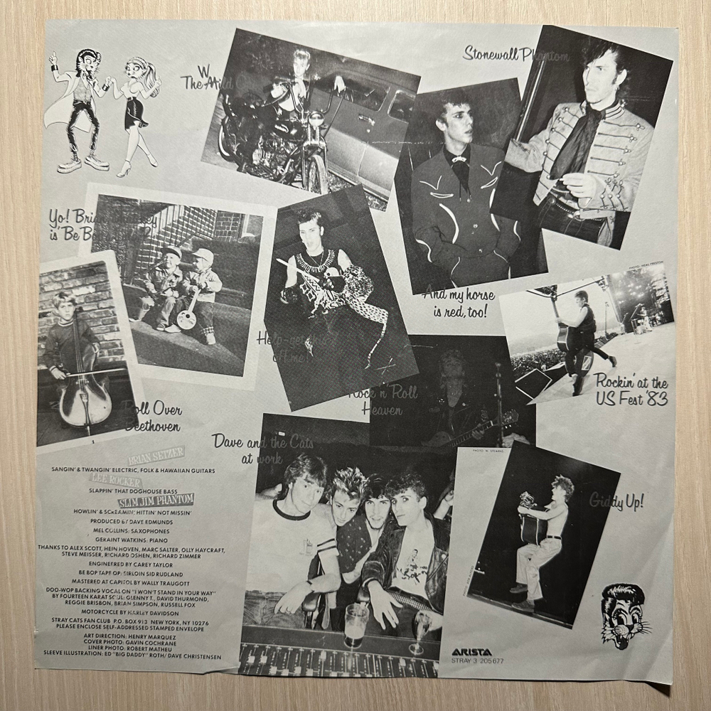 Stray Cats - Rant N' Rave With The Stray Cats (Гонг Конг 1983г.)