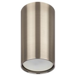 Светильник накладной ЭРА OL15 GU10 SN под лампу MR16 GU10 сатин никель